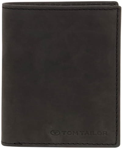 Tom Tailor - TTRON leren portemonnee - Maat ONESIZE - schwarz / black