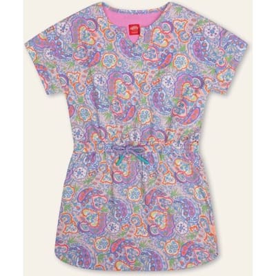 Oilily Dorty Jurk- maat110/5yr Brunnera Blauw