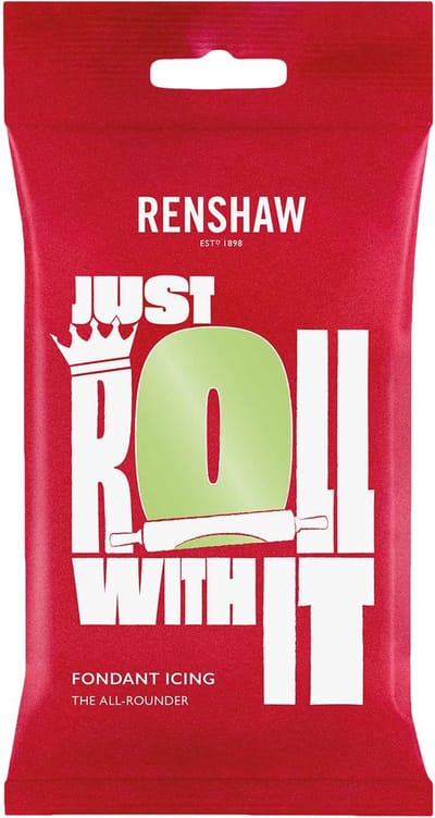 Renshaw Fondant Icing - Pastel Green - 250g