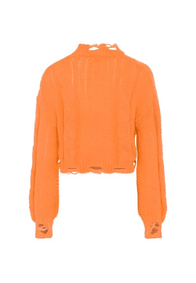 Mymo Jumper Dames oranje
