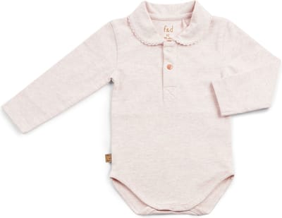 Frogs and Dogs - Polo Romper - Roze - Maat 50 - Meisjes