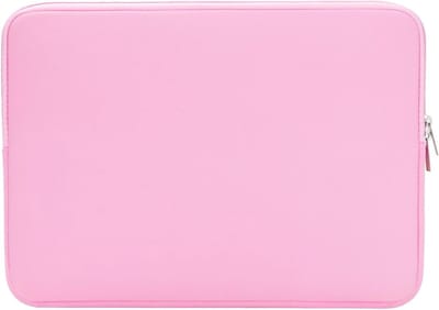 16 Inch Laptop Sleeve voor MacBook Pro - Beschermende Tas met Padding, Geschikt voor A2141 en A2485, Roze Laptop Beschermhoes