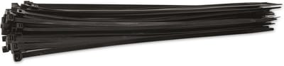 KSS kabelbinderset polyamide 6.6, zwart, 380x7,6, UV-bestendig, 100 stuks