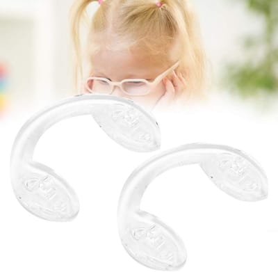 Zachte siliconen neuspads voor kinderen - 20 paar antislip neussteunen voor brillen en zonnebrillen accessoires
