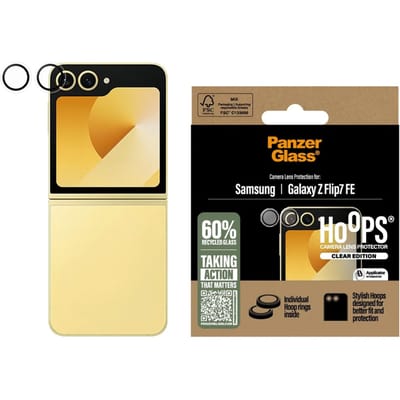 PanzerGlass Hoops Optic Rings Camera Protector geschikt voor Samsung Galaxy Z Flip 7 FE