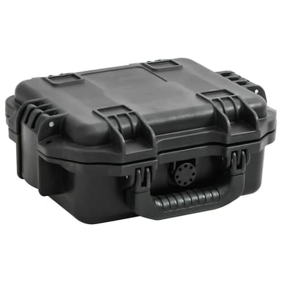 vidaXL - Flightcase - draagbaar - 30x24,5x12,5 - cm - PP - zwart