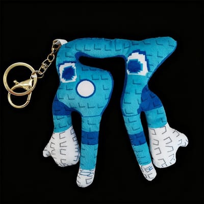 Voler Des Peluches Éléphant Strawberry Brainrot Mignon Non. 67 Pendentifs Porte-clés Poupées Jeu Environnement Jouets Éléphants Cadeaux d'Anniversaire 12cm blue
