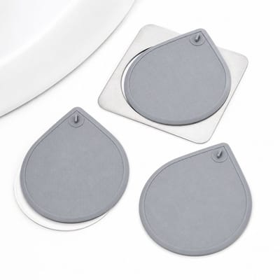 VHV - Afvoerstop - 3 Pack Siliconen Afvoerbescherming 15 x 18 cm - Stop voor Gootsteen, Badkamer en Vloerafvoer