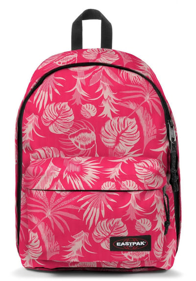 EASTPAK schoolrugzak rugzak met laptopvak Out of Office 27L Brize Pink Beige roze