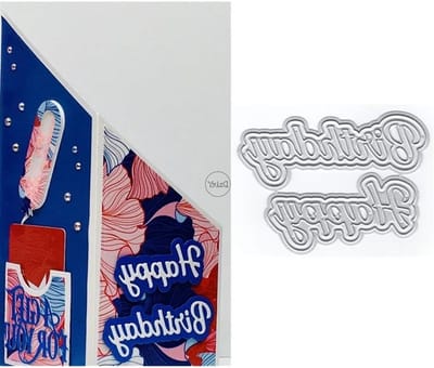 Metalen Stansmessen - Papier Snijmal - Kaarten Maken - Herbruikbare Opbergzak - 140 lb Papier - Zilver