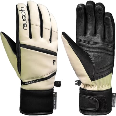 Reusch Tessa STORMBLOXX dames skihandschoenen beige