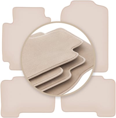 PREMIUM beige matten voor: Suzuki Grand Vitara II 5-deurs 2005-2014