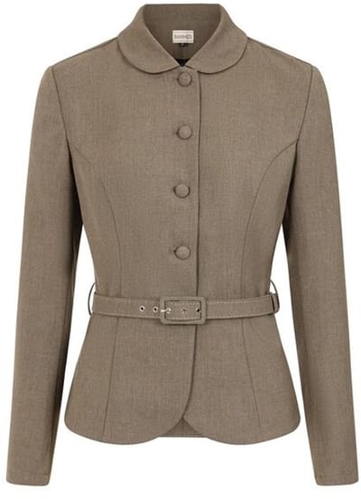 Banned Lady Danbury Jacket Dames Tussenseizoensjas - bruin - M