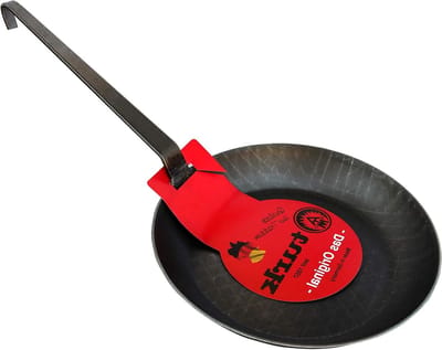 Turk IJzeren koekenpan, 28 cm, antiaanbaklaag, zwart, 30 x 30 x 30 cm