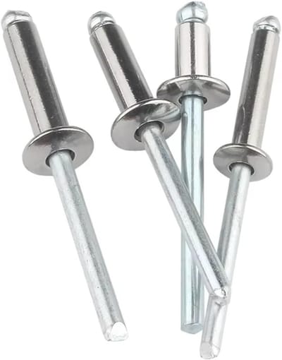 Blinde Klinknagels - Popnagels Roestvrij - Bevestigen Materialen - Sterke Houding - M3.2x5mm 50 Stuks - Zilverkleurig
