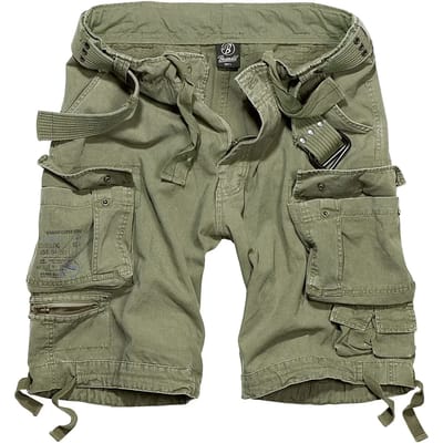 Brandit - Savage Vintage Cargo Cargo Korte broek - S - Groen