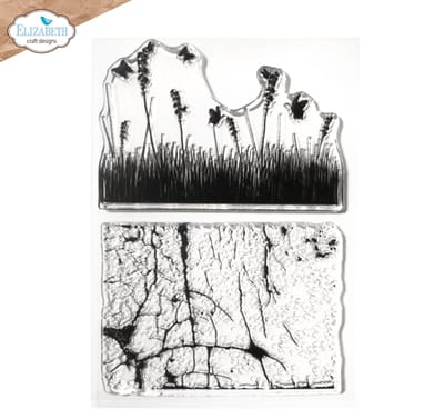 ECD Clear stamps - Cracked fields