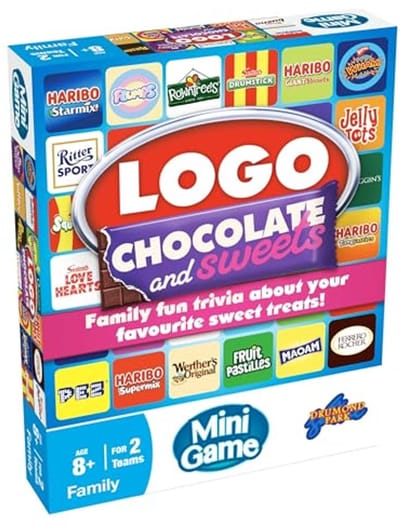 Tomy educatief spel Chocolate and Sweets mini kaartspel kennis.