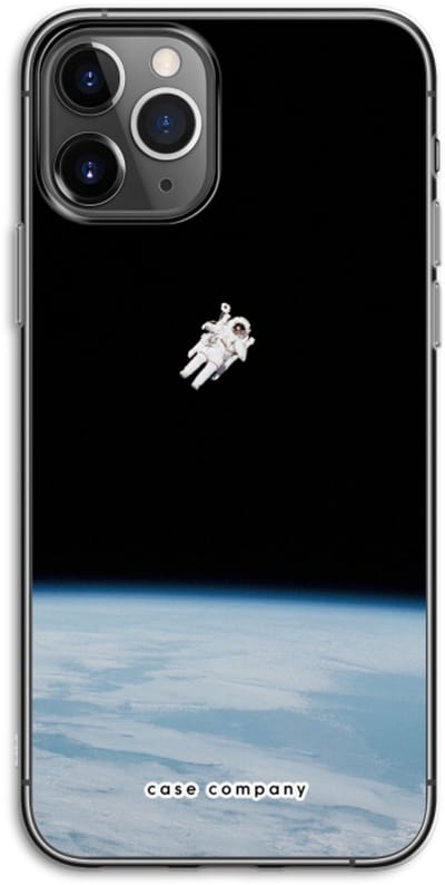 Case Company® - Hoesje geschikt voor iPhone 11 Pro hoesje - Alone in Space - Soft Cover Telefoonhoesje - Bescherming aan alle Kanten en Schermrand