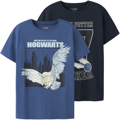 NAME IT - TKMTHIPE HARRYPOTTTER 2P SS TOP NOOS WAB - Jongens - T-shirts