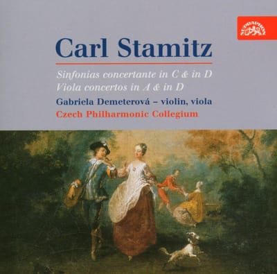 Gabriela Demeterová, Czech Philharmonic Collegium - Stamitz: Sinfonias Concertante In D & In C, Viola Concertos In A & In D (CD)