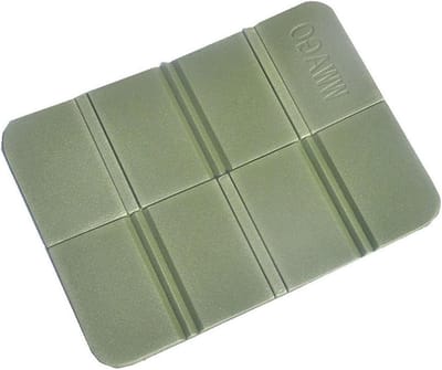 Zitkussen Opvouwbaar - Picknick Mat - Outdoor Zitten - Waterdicht en Lichtgewicht - 38.5 x 27.5 cm - Groen