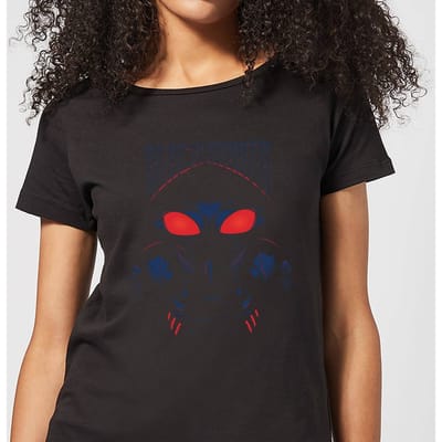 Aquaman Black Manta dames t-shirt - Zwart - 3XL