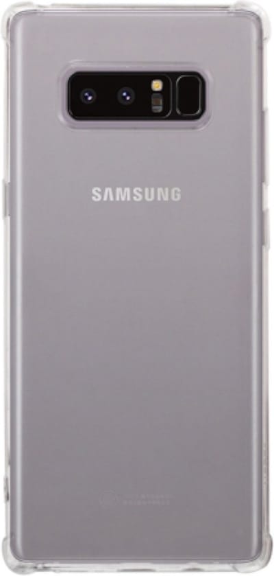 Anti Shock silicone back cover Geschikt voor Samsung Galaxy Note 8/Transparant hoesje