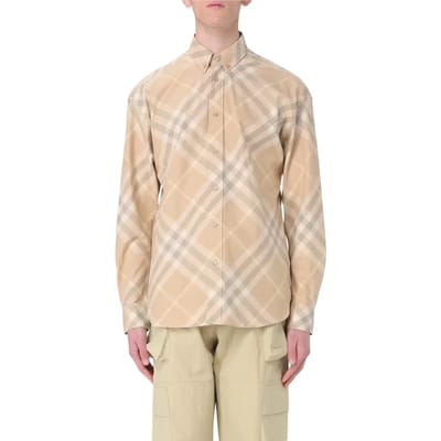 Geruite katoenen blouse Burberry