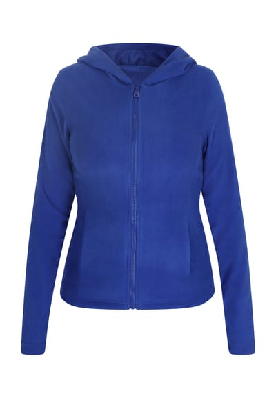 Mymo Fleece jas Dames KONING BLAUW