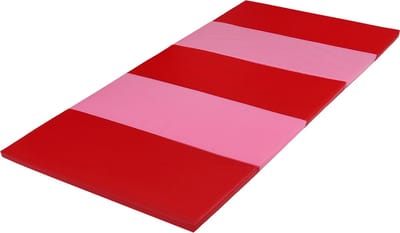 PLUFSIG Rood-roze opvouwbare gymmat, 78x185 cm