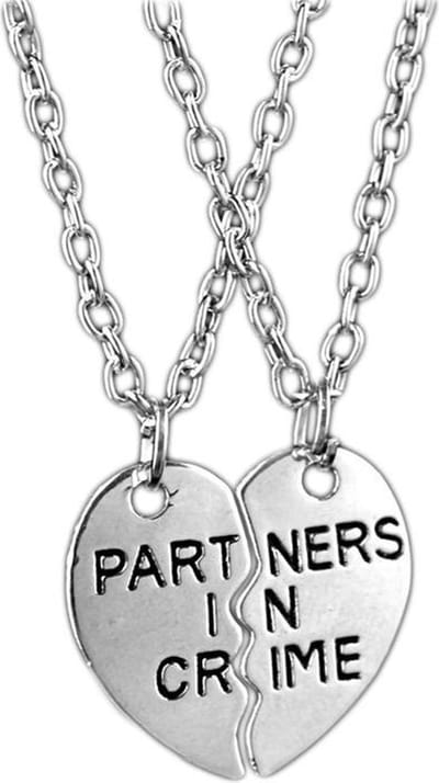 Fako Bijoux® - Vriendschapsketting - BFF Ketting - Partners In Crime