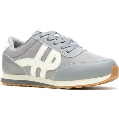 Hush Puppies Seventy8 Dames Sneakers Van Leer In Het Grijs