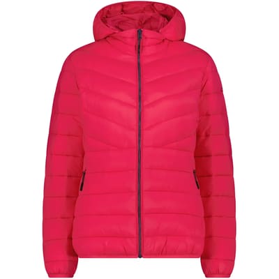 Gevoerde gewatteerde jas met hoodie en rits voor vrouwen 3M CMP