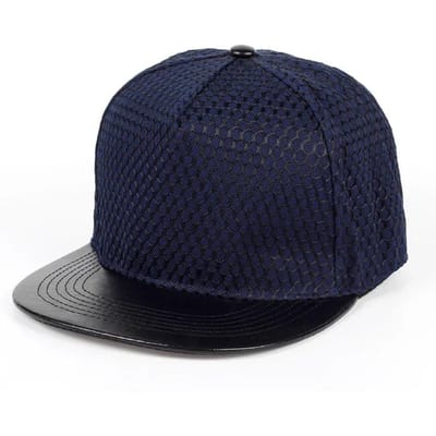 Mode Lichtbord Net Hoed Hip Hop Hoeden Street Tide Mannen En Vrouwen Platte Pet Mode Hip-Hop Baseballpetten Gorras black