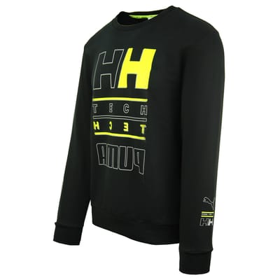 Puma x Helly Hansen Lange Mouw Crew Neck Zwart Mannen Grafisch Sweatshirt 598284 01
