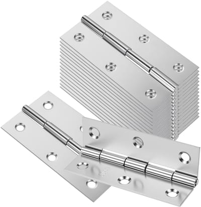 Dailygoods- Deurscharnieren 40 stuks - Roestvrij Stalen Scharnieren