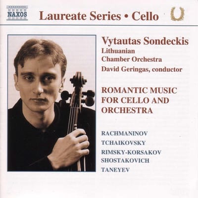 Vytautas Sondeckis, Lithuanian Chamber Orchestra, David Geringas - Romantic Music For Cello And Orchestra (CD)