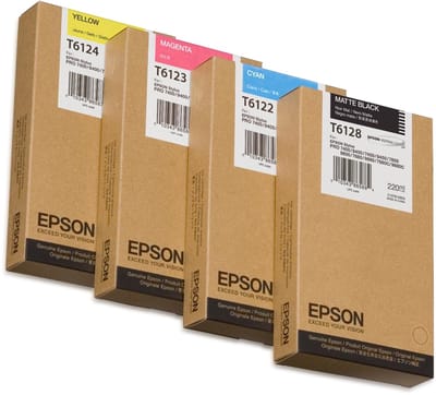 Epson T6122 inktcartridge cyaan hoge capaciteit (origineel)