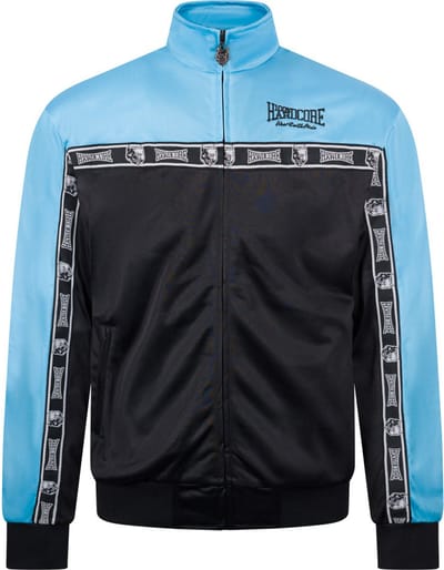100% Hardcore Trainingsjack Essential Blauw - Maat: S