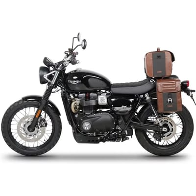 Zijtas houder motoshad sr serie koffie racer triumph street scrambler 900 (18 tot 21)