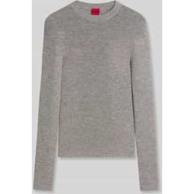 slim fit pullover van wolmix met lyocell-kasjmier-aandeel model 'Sallya'