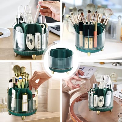 Unyqoos ® Stijlvolle 360° Draaibare Make-up- en Accessoire-organizer voor Elke Ruimte