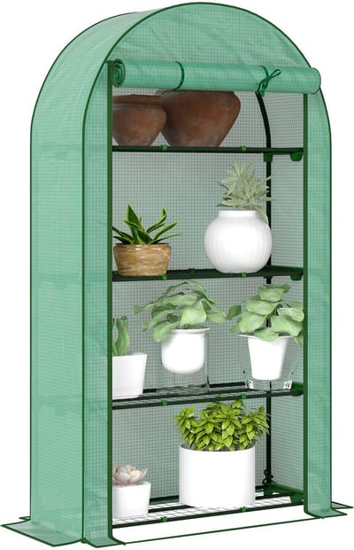 Outsunny-kas-PE-105x45x160cm-groen
