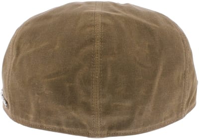 Herman casquette plate imperméable en coton huilé uie ideal pour les journées pluvieuses et venteuses