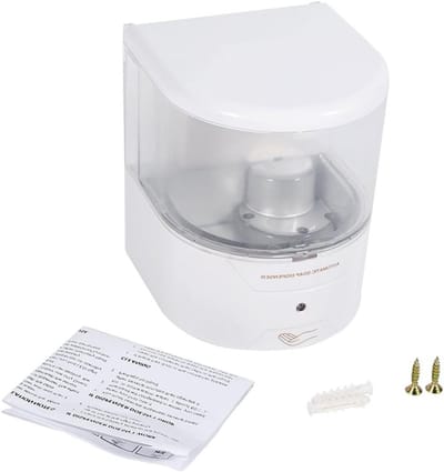 Touchless Elektrische Zeepdispenser 600ML - Wandmontage, Infrarood Sensor, Ideaal voor Toilet, Keuken en Kantoor