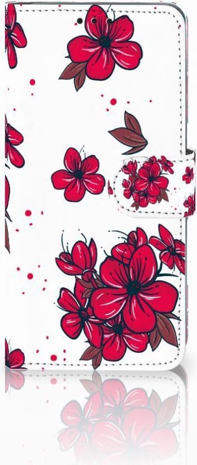 Huawei P30 Pro Hoesje Blossom Red