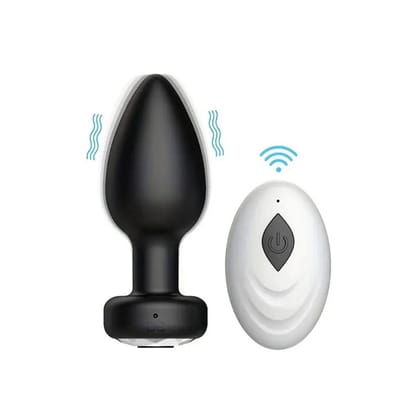 Livano Buttplug Set - Sex Toys voor Koppels - Mannen - Vrouwen - Anaal - Elektrisch - Zwart