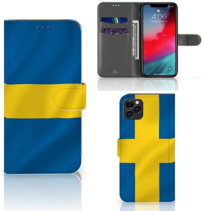 Apple iPhone 11 Pro Max Bookstyle Case Zweden