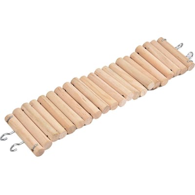 7.5*30cm Huisdier Hamster Papegaai Klimmen Zachte Ladder Hangbrug Vogels Speelgoed beige